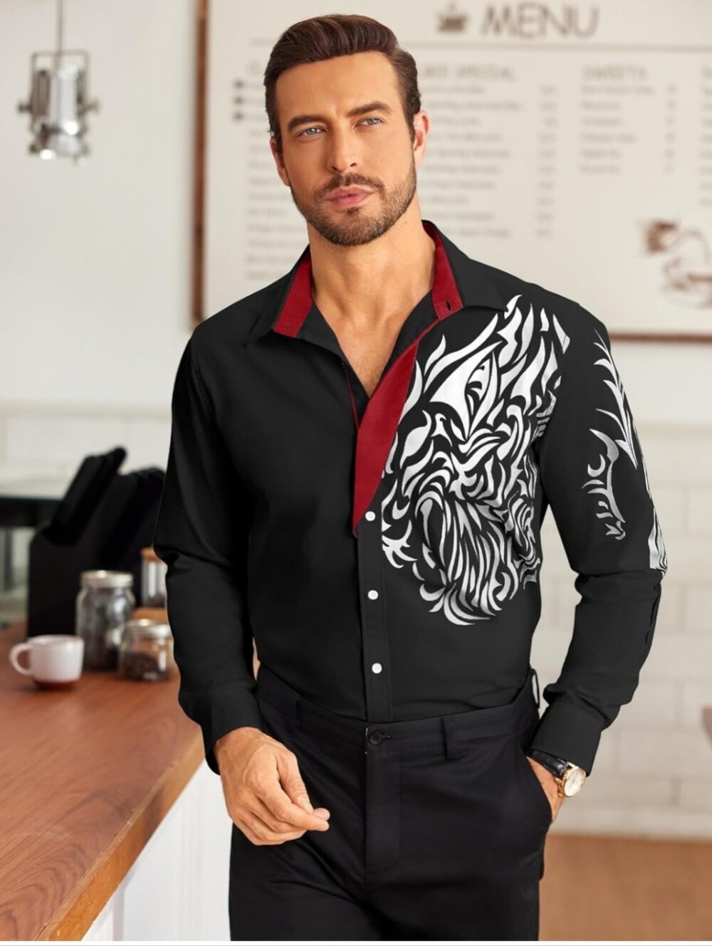 Men's Shirt with an Edge